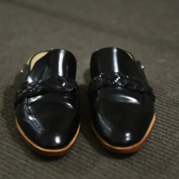 MIMCO l Black Patent Leather Slides/Mules - Size 38 - Picture 5 of 8